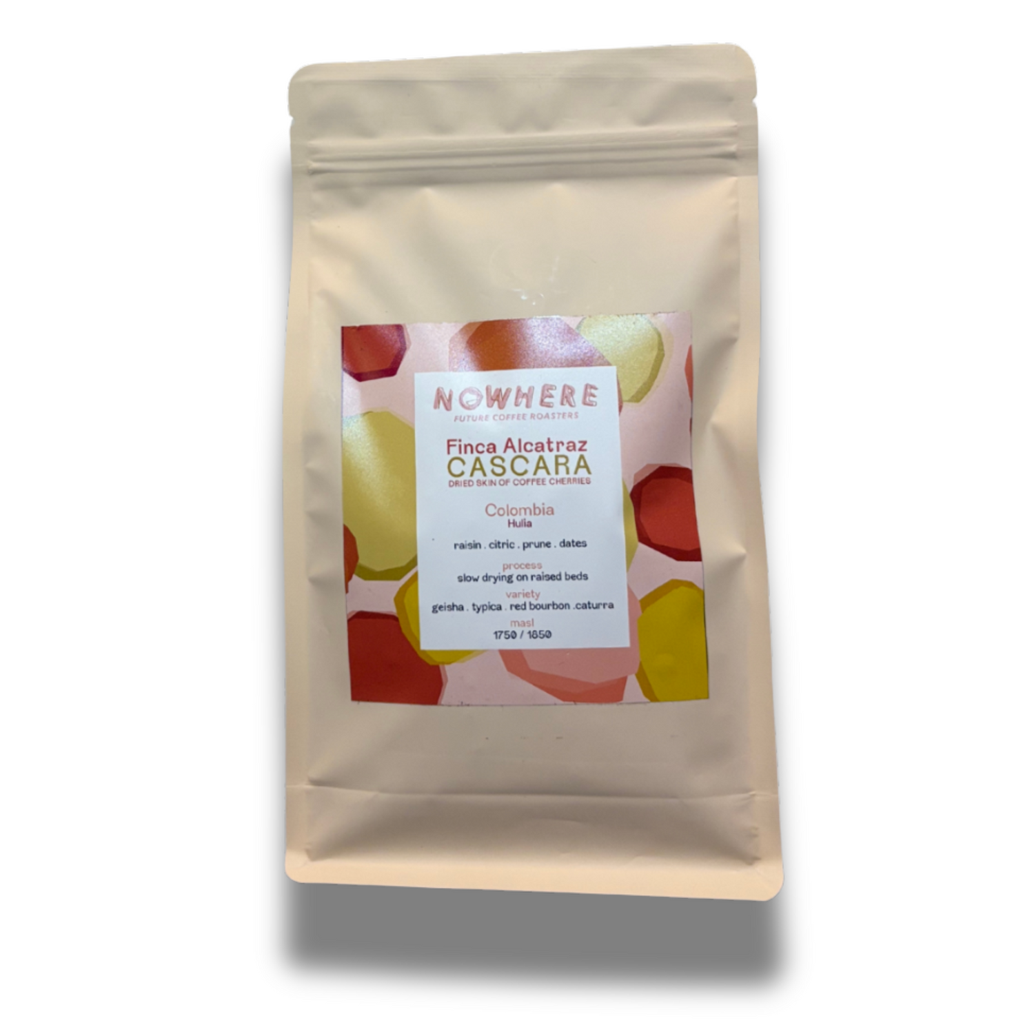 CASCARA - Finca Alcatraz - Colombia - Sacchetto 120g - Nowhere Future Coffee Roasters