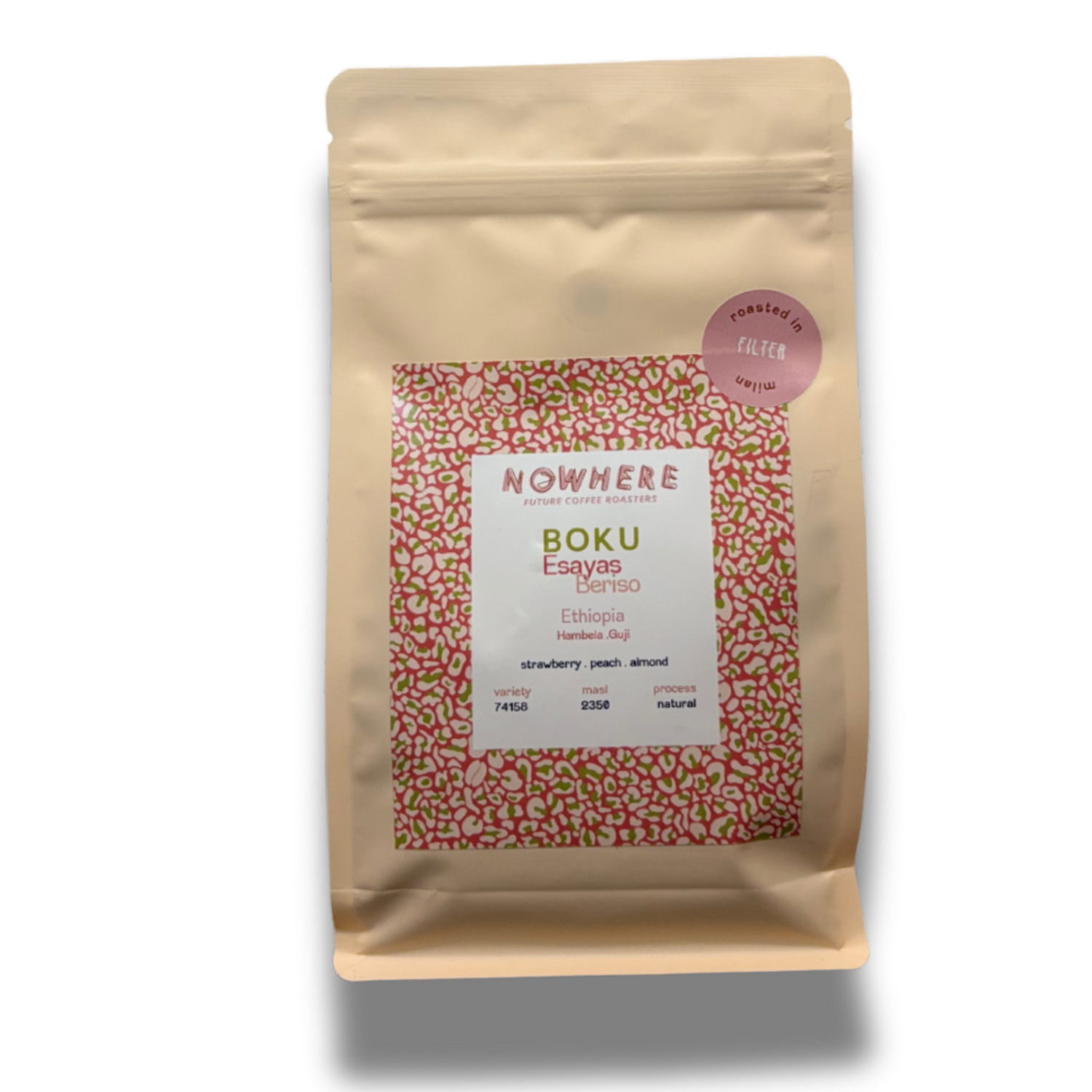 BOKU - Ethiopia- Sacchetto 250g - Nowhere Future Coffee Roasters
