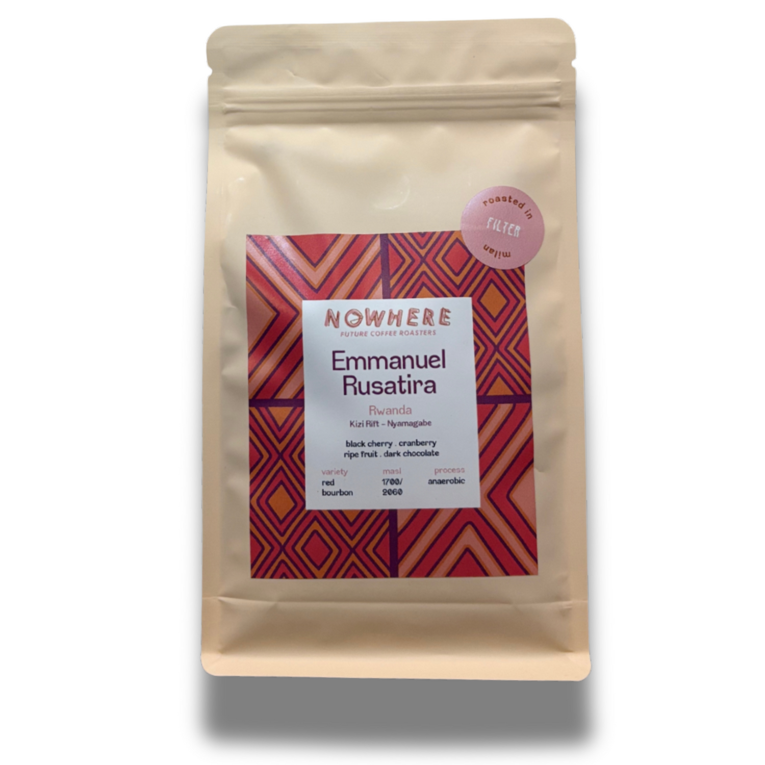 EMMANUEL RUSATIRA – Rwanda – Sacchetto 250g – Nowhere Future Coffee Roasters