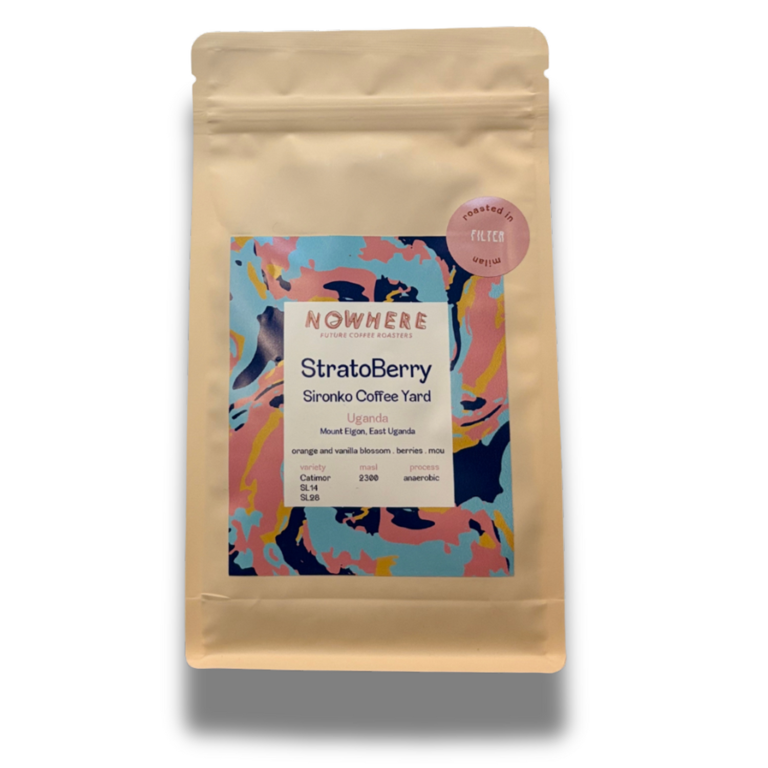 STRATOBERRY - Uganda- Sacchetto 250g - Nowhere Future Coffee Roasters
