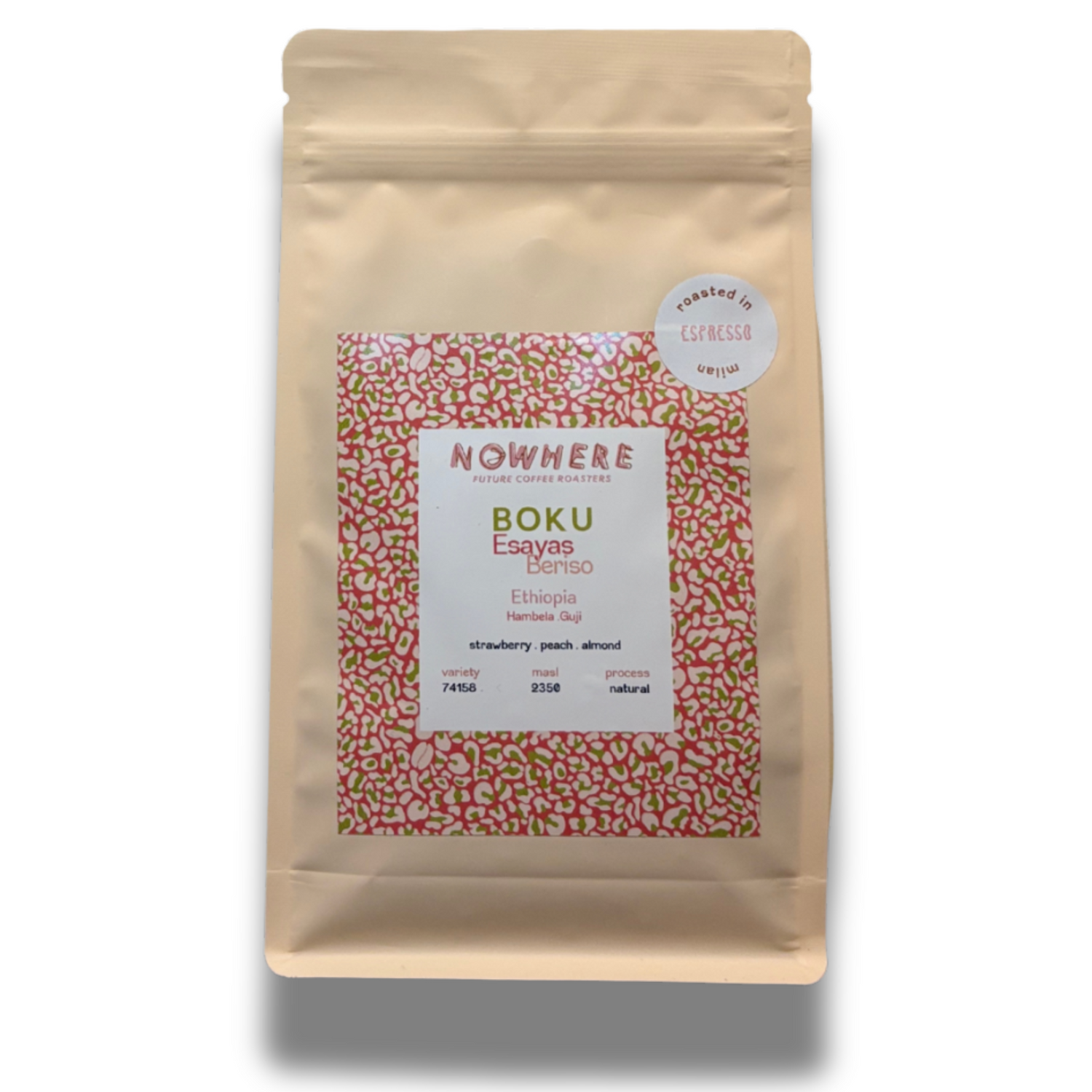 BOKU - Ethiopia- Sacchetto 250g - Nowhere Future Coffee Roasters