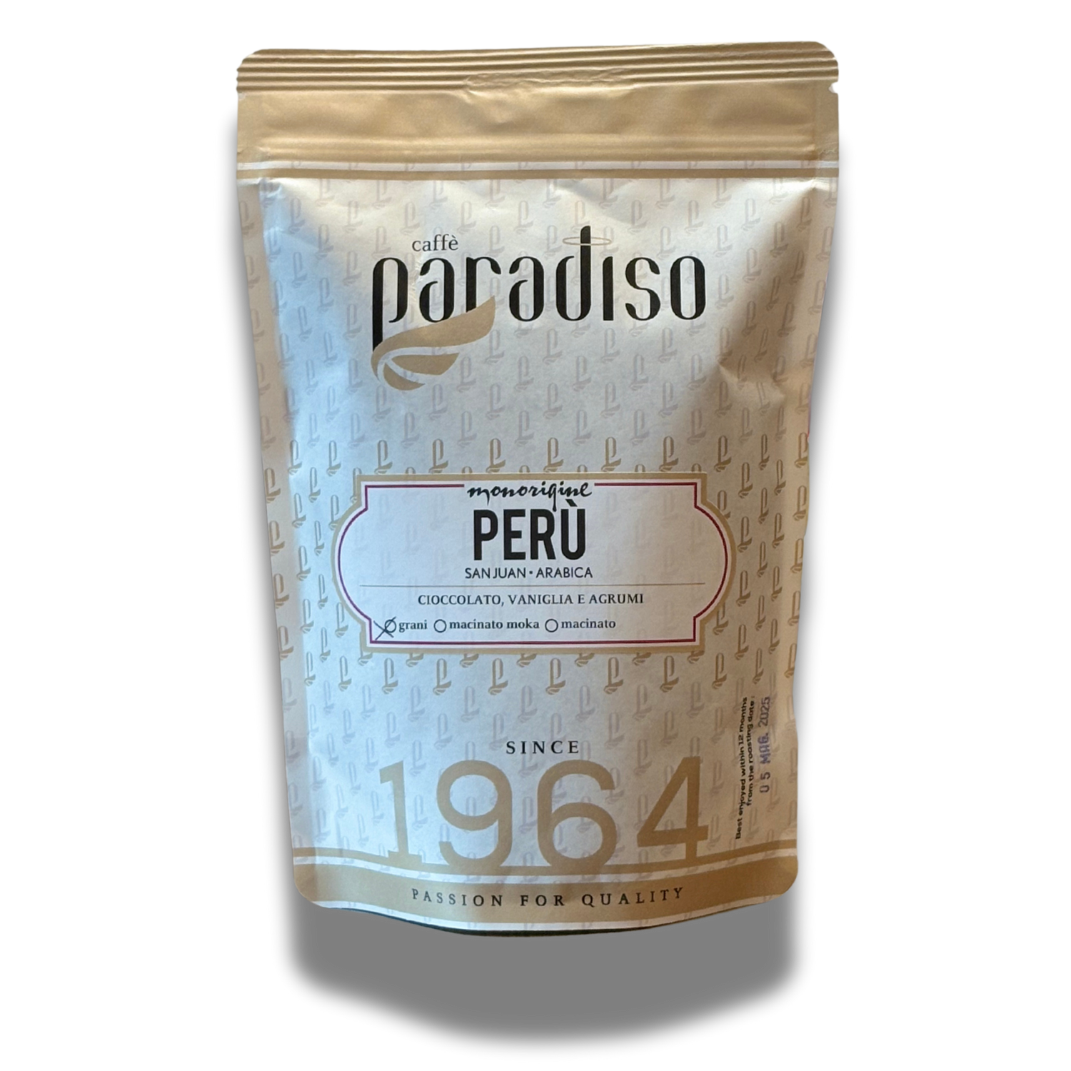 CAJAMARCA – Perù - Sacchetto 250g – torrefazione Paradiso