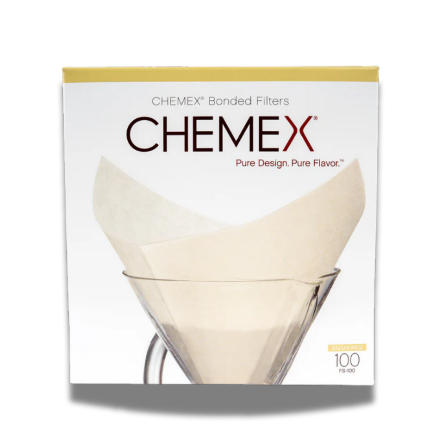 CHEMEX – BONDED FILTERS 3-6 CUPS - COFFEE FILTERS – Confezione 100 pz