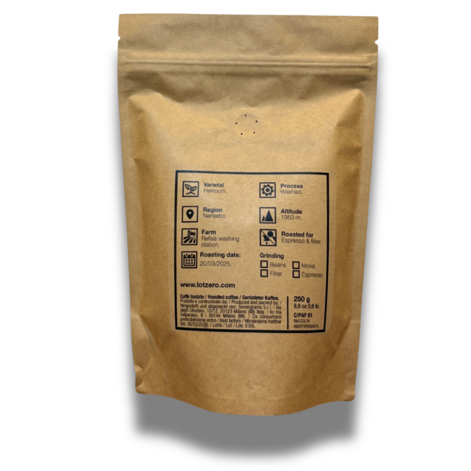 MAGARISSA REFISA - Ethiopia- Sacchetto 250g - 