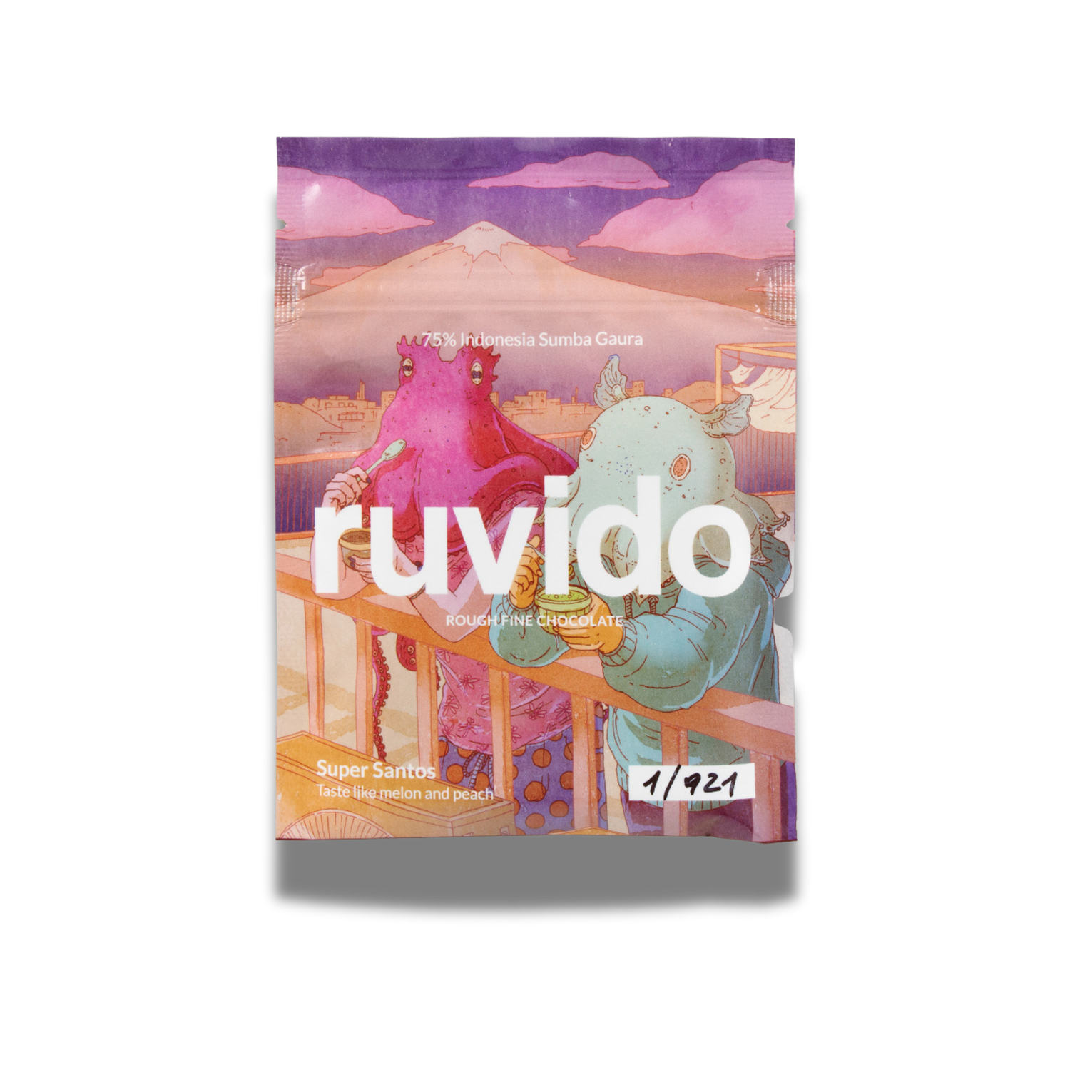 SUPER SANTOS – Indonesia – Cioccolato 75% – Ruvido